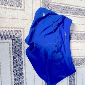Lululemon shorts size 0 blue